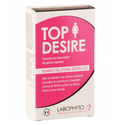 topdesire aphrodisiaque naturel femme gelules