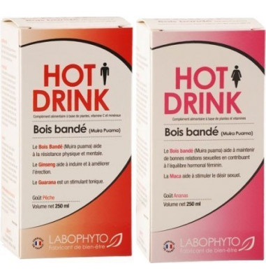 Pack HOT DRINK couple - Bois Bandé