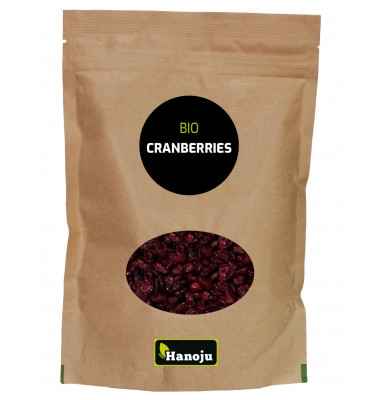 baies de cranberry bio séchées 500g